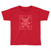 ugly sweater bear Toddler T-shirt