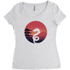 Japan Land Women's Triblend Scoop T-shirt