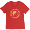 yin yang jingjang shirt china chinesisches denken V-Neck Tee