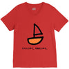 sailing V-Neck Tee