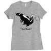 rat skunk Ladies Fitted T-Shirt
