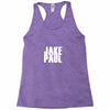jake paul wt Racerback Tank