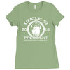 uncle si for president Ladies Fitted T-Shirt