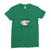 Paint Somerhing it Might Be Wordless Ladies Fitted T-Shirt