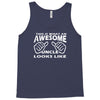 this is what an awesome uncle looks like   mens funny father's day Tank Top
