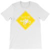 motorcycle caution sign T-Shirt