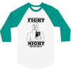 Fight Night 3/4 Sleeve Shirt
