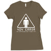 error 404 boyfriend not found Ladies Fitted T-Shirt
