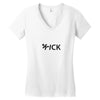 kick Women's V-Neck T-Shirt