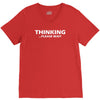 thinking please wait V-Neck Tee