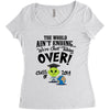 The World Aint Ending Class Of 2018 Women's Triblend Scoop T-shirt