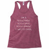 i write code Racerback Tank