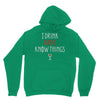 i drink and i know things 3 Unisex Hoodie