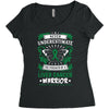 Never Underestimate The Strength Of A Liver Cancer Warrior Women's Triblend Scoop T-shirt