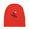 I LOVE YOU Baby Beanies