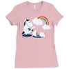 rainbow Ladies Fitted T-Shirt