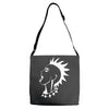 punk rock girl ska music band new Adjustable Strap Totes