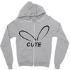 cute Zipper Hoodie