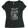 choose your weapon gamers Women's Triblend Scoop T-shirt