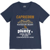 Capricorn Hated By Many Wanted By Plenty Disliked By Some Confronted B V-Neck Tee
