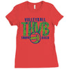 volleyball thvb tampa high Ladies Fitted T-Shirt