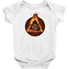 the all seeing eye Baby Onesie