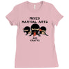 mixed martial arts and crafts Ladies Fitted T-Shirt