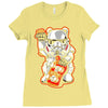 maneki trooper Ladies Fitted T-Shirt