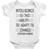 adapt or die encoded Baby Bodysuit