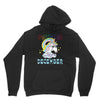 unicorns are born in december cute unicorn Unisex Hoodie