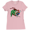 raphael meets mario Ladies Fitted T-Shirt