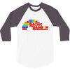 racing rainbow 3/4 Sleeve Shirt