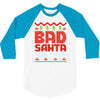 bad santa 3/4 Sleeve Shirt