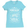 Vintage Aged To Perfection 1951 Ladies Fitted T-Shirt