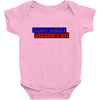 daddy drinks because i cry Baby Onesie