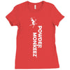 powder monkeez Ladies Fitted T-Shirt