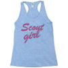 scout girl Racerback Tank