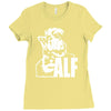 alf  fun shirt serie kult katze au&szlig;erirdisches lustig retro klassik Ladies Fitted T-Shirt
