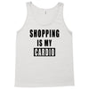 shopping is my cardio !! t shirt  shopping is my cardio graphic  t,,, Tank Top