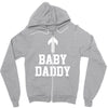 baby daddy funny new Zipper Hoodie