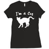 i am a cat lover Ladies Fitted T-Shirt