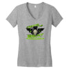 drop the beat   overwatch Women's V-Neck T-Shirt