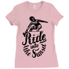 ride into the sunset Ladies Fitted T-Shirt