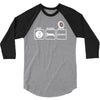 eat sleep archery 3/4 Sleeve Shirt