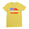 american flag we the people Ladies Fitted T-Shirt