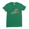 merry christmas Ladies Fitted T-Shirt