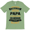 Super Cool Papa Of A Freaking Awesome Grandson T-Shirt