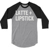 latte and lipstick 3/4 Sleeve Shirt