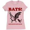 bats! Ladies Fitted T-Shirt