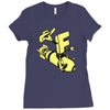 f bom Ladies Fitted T-Shirt